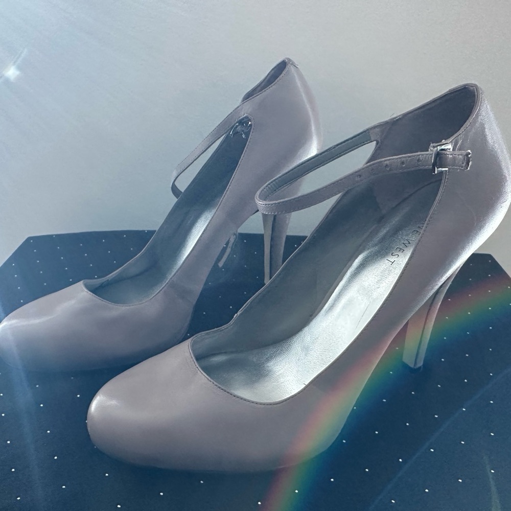 Nine West ankle strip heels